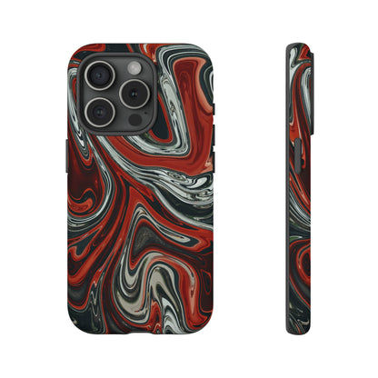 Red Liquid - Protective Phone Case