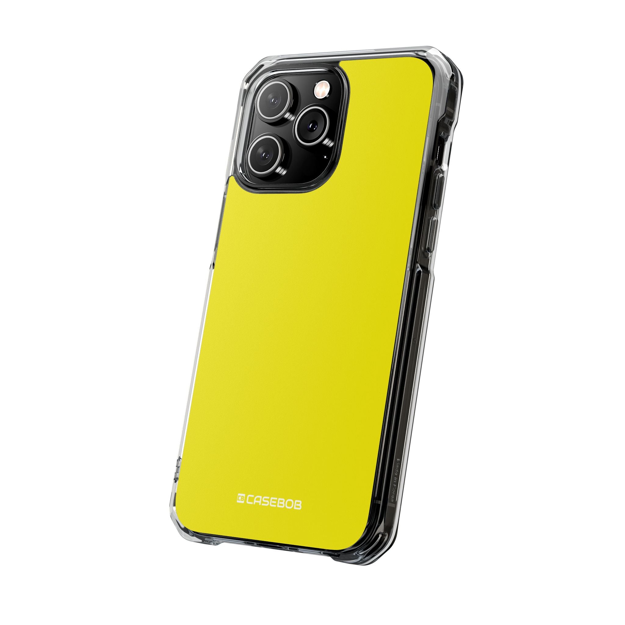 Titanium Yellow - Clear Impact Case for iPhone