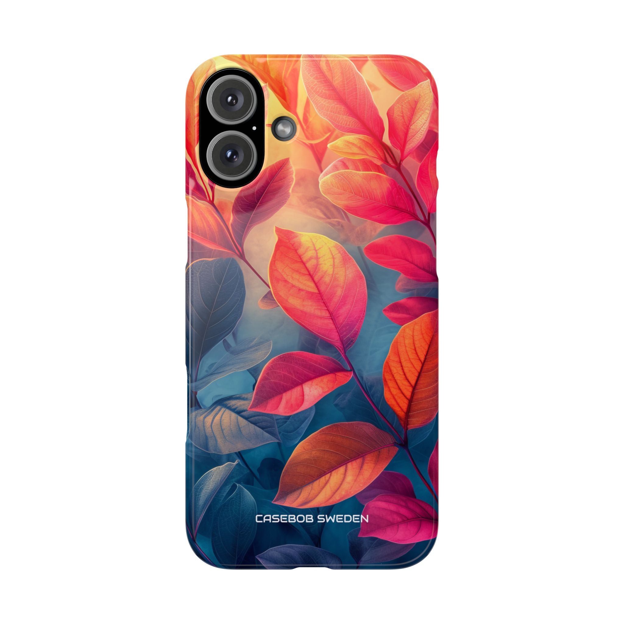 Red Blue Nature - Slim iPhone 16 Phone Case