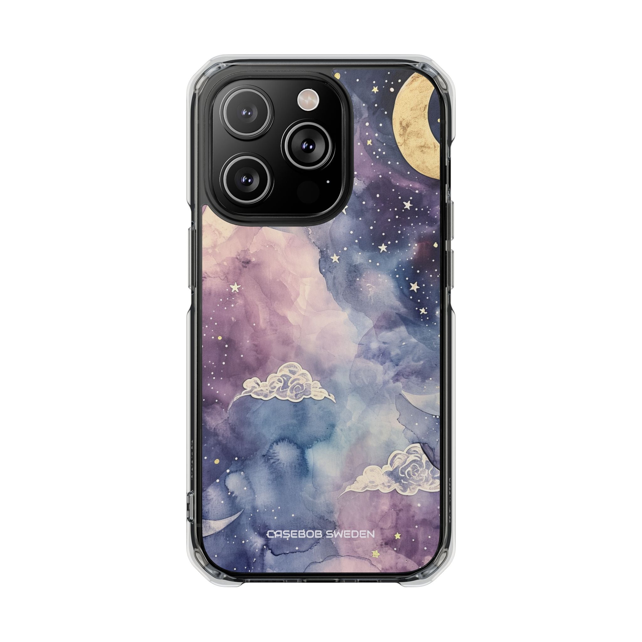 Dreamy Celestial Night - Clear Impact iPhone 14 Phone Case