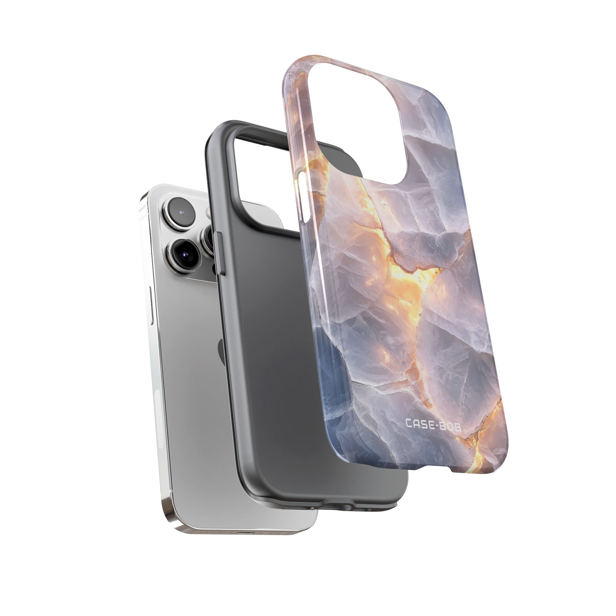 Crystal Veins iPhone 14 Pro Case - Tough