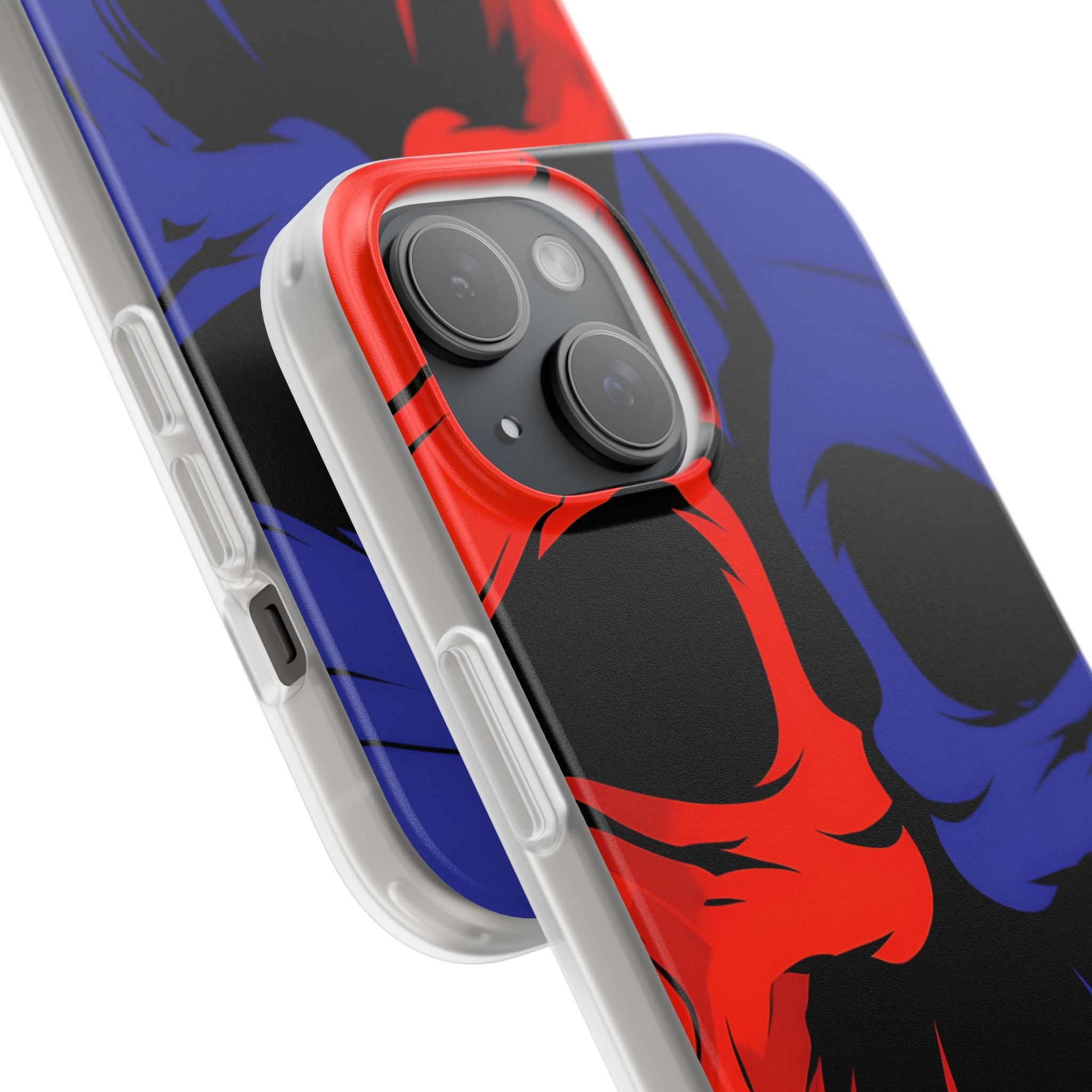 Skull Clash iPhone 15 Case - Soft