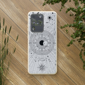 Celestial Mandala Mystique | Biodegradable Phone Case