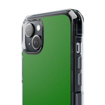 India Green - Clear Impact Case for iPhone