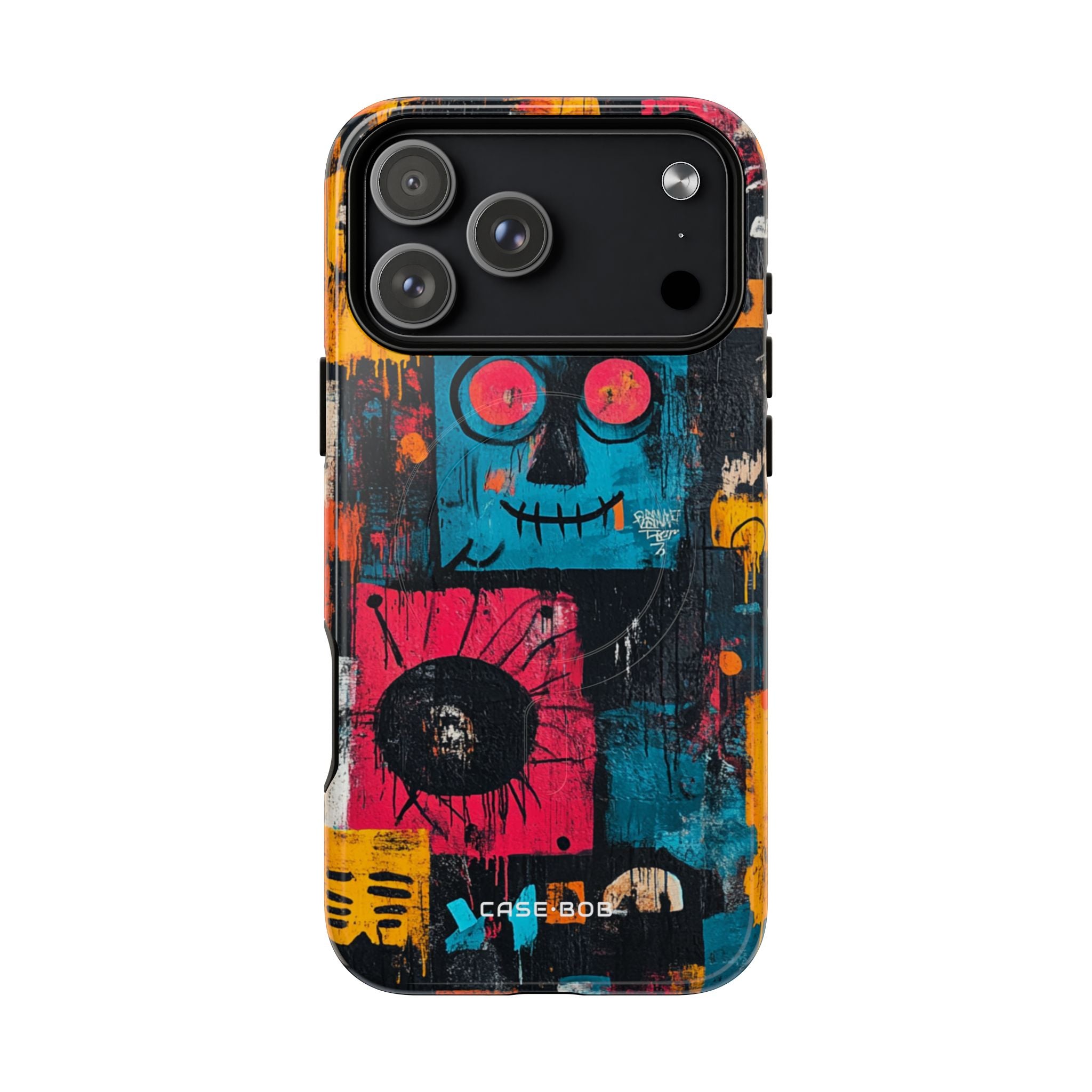 Blue Stitch Smile iPhone 17 Pro Max Case - Tough+