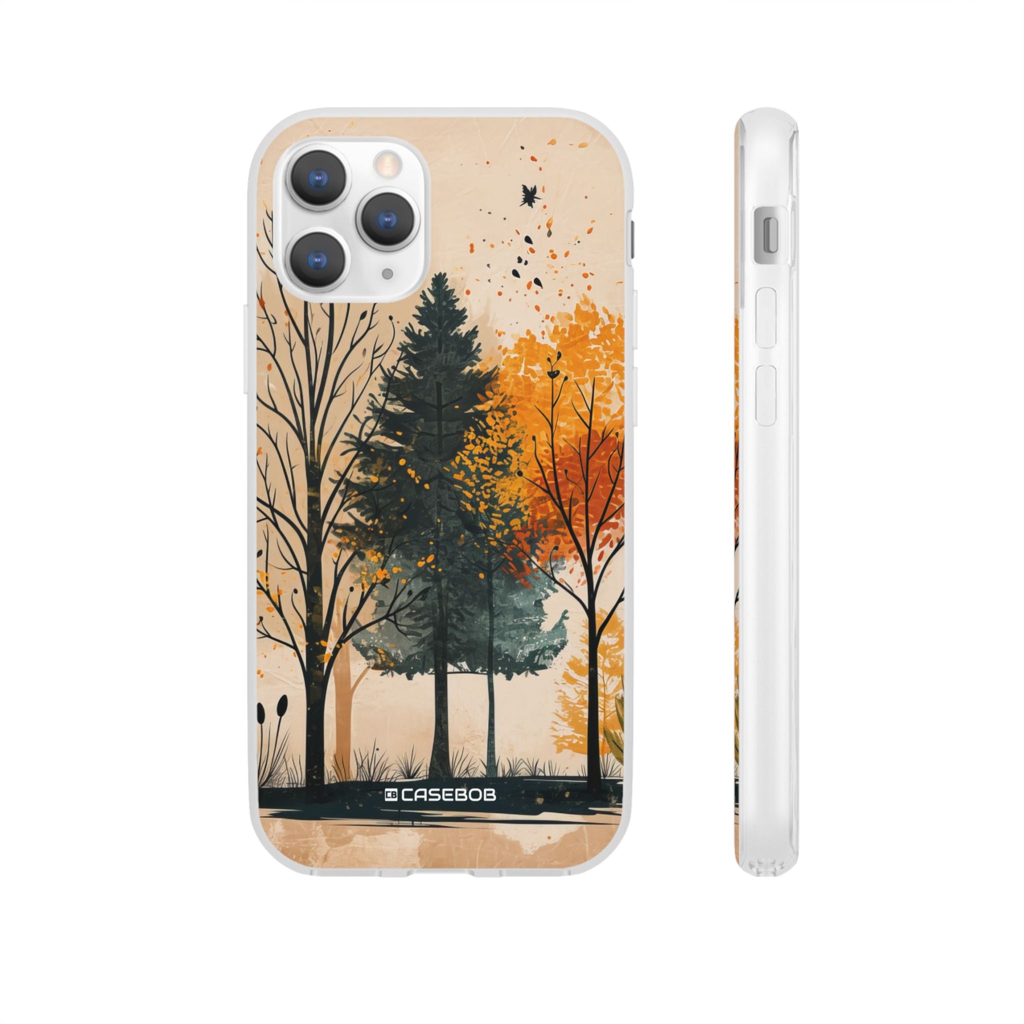 Autumnal Whispers | Flexible Phone Case for iPhone