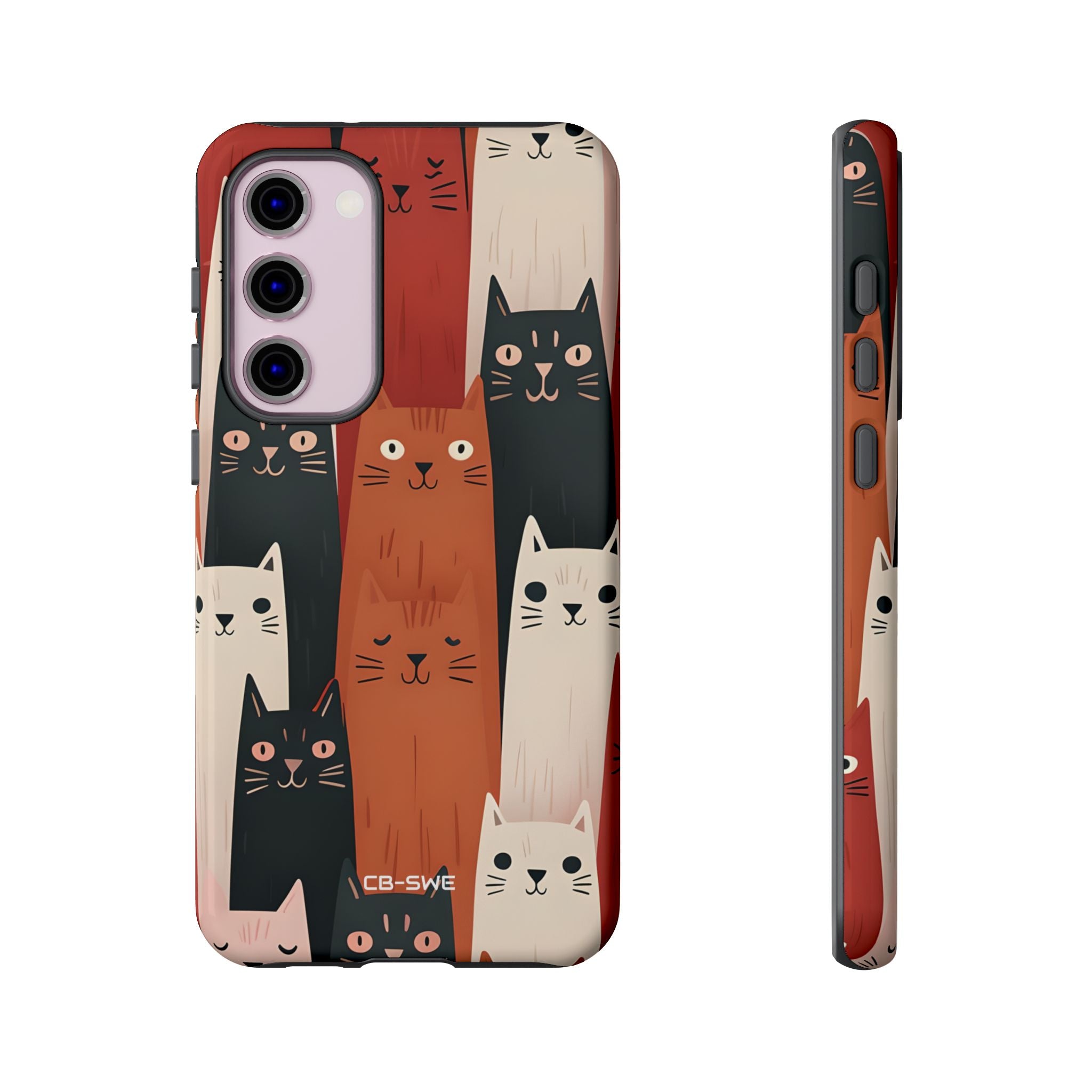 Whimsical Cat Assembly - Samsung Case