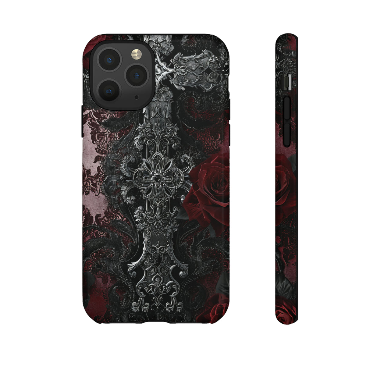 Lace and Velvet Gothic - Protective Phone Case