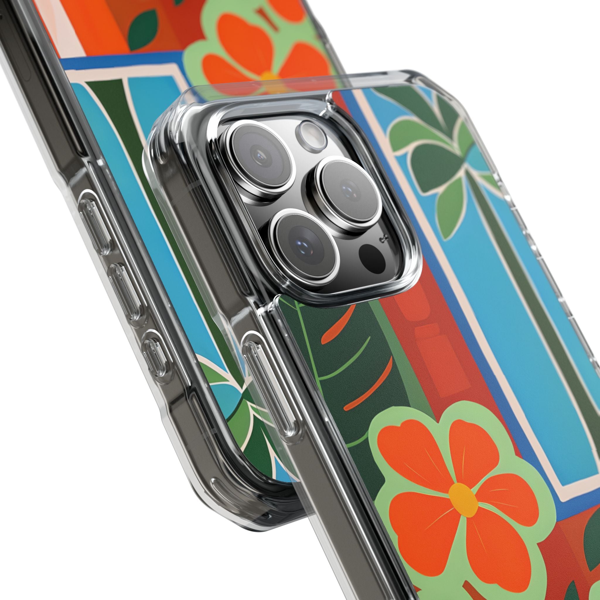 Tropical Geometry Harmony iPhone Case - Impact