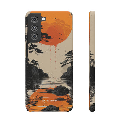 Sunkissed Serenity | Slim Phone Case for Samsung