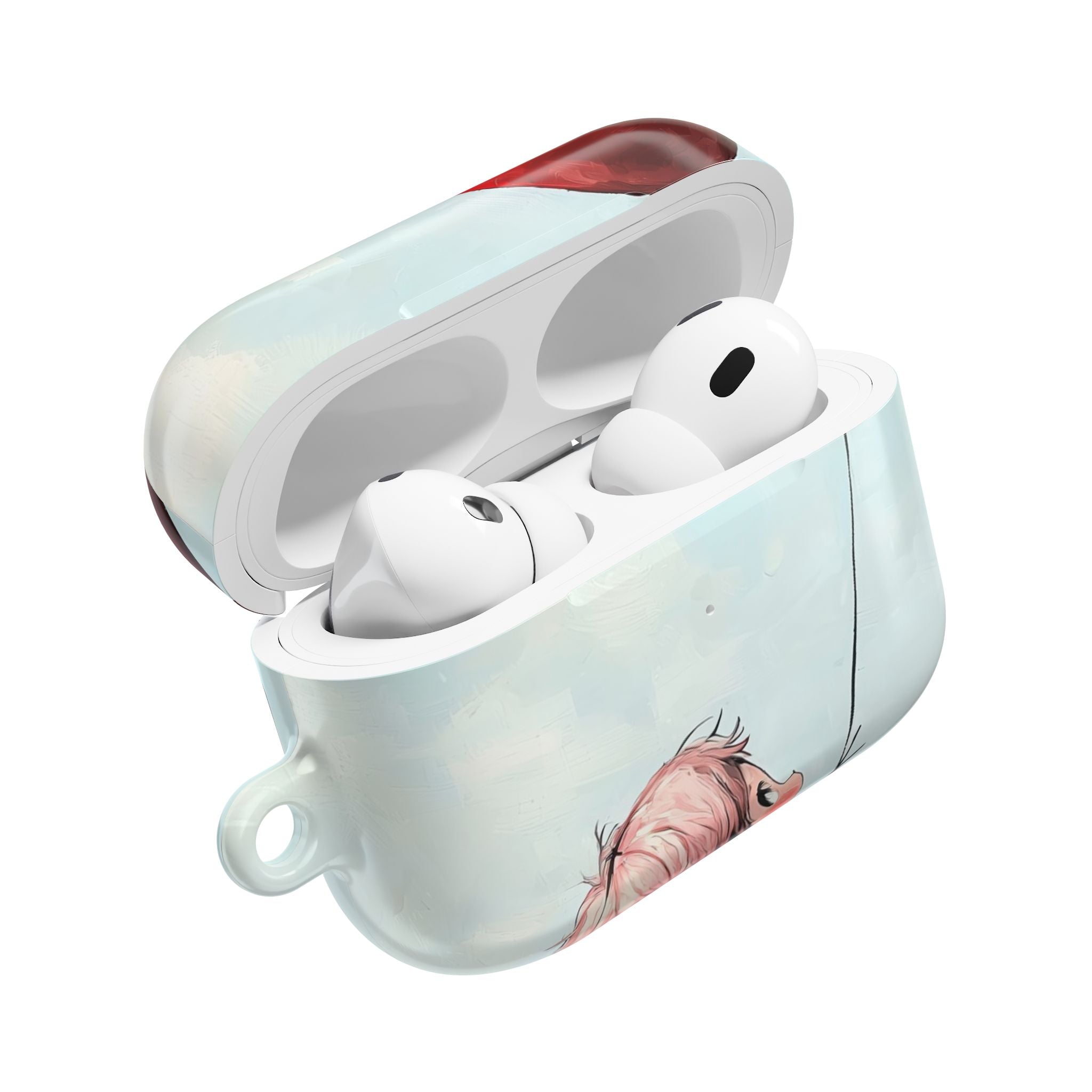 Heart Balloon Whimsy - AirPods Case