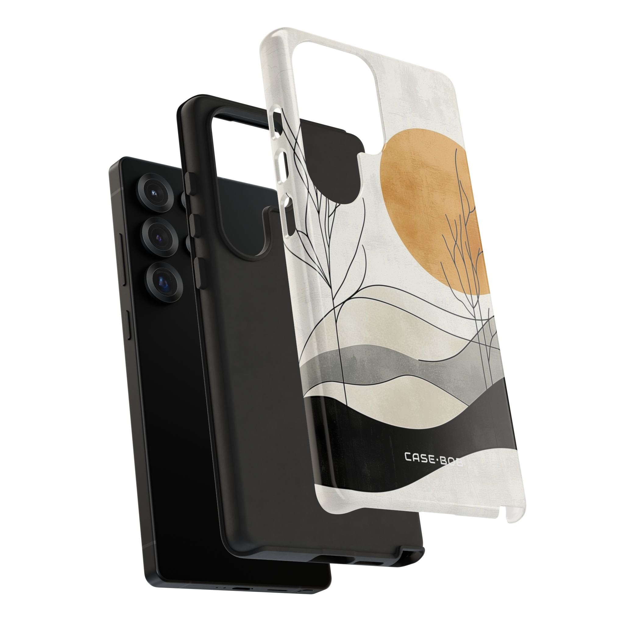 Orange Halo Samsung S25 Ultra Case - Tough