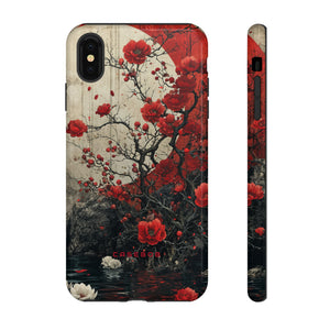 Moonlit Rose Peace - Protective Phone Case