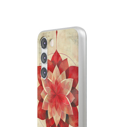 Crimson Bloom Samsung S23 Case - Soft