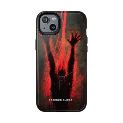 Gothic Crimson Ascension iPhone 14 | Tough+ Phone Case