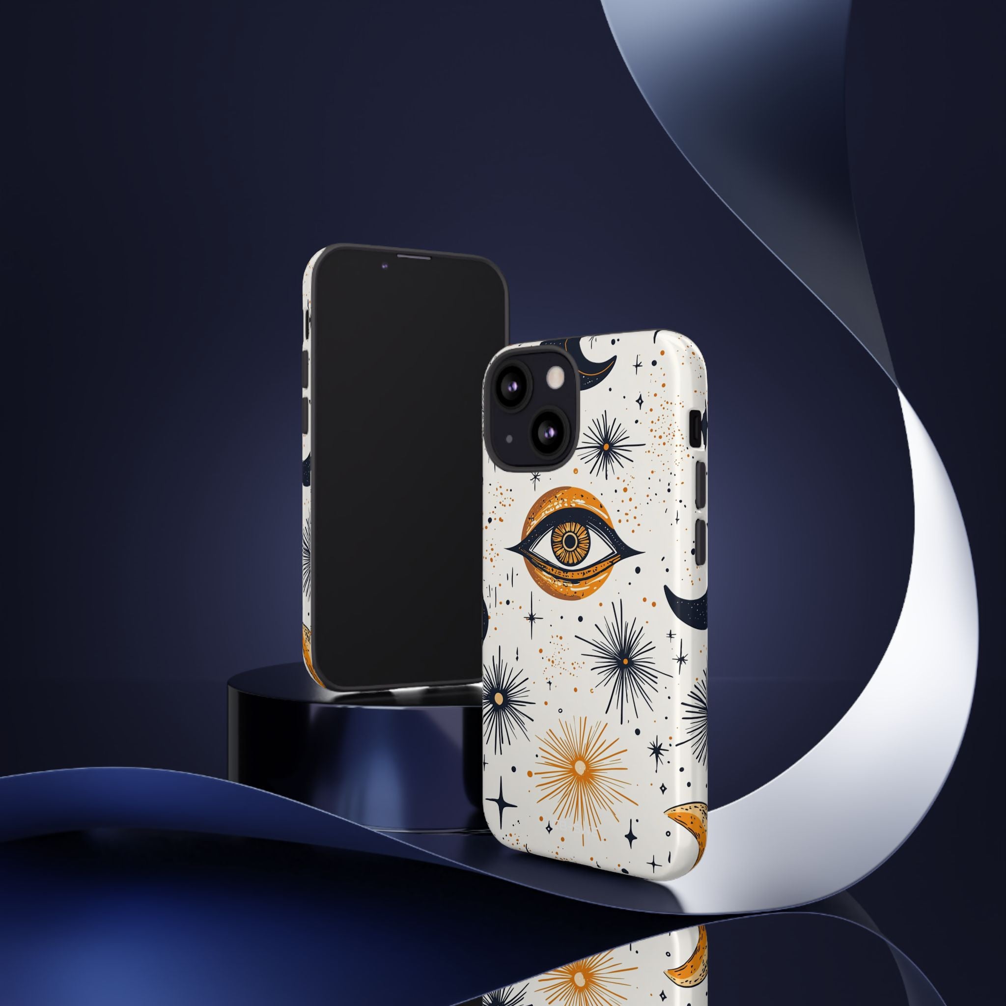 Celestial Eye Glows - iPhone Case