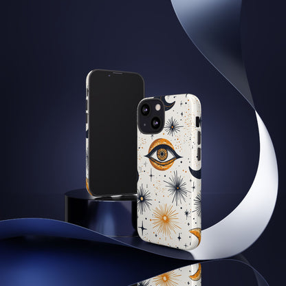 Celestial Eye Glows - iPhone Case