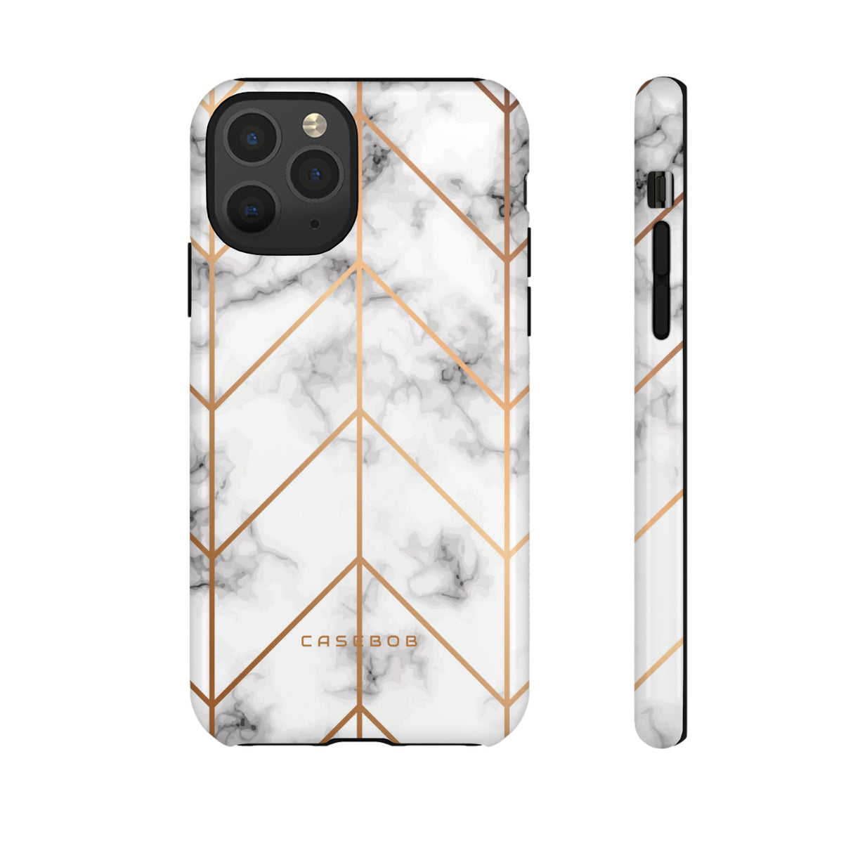 Golden Marble Phone Case - Protective - Protective Phone Case