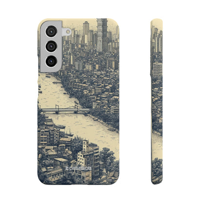 Nostalgic Metropolis | Slim Phone Case for Samsung