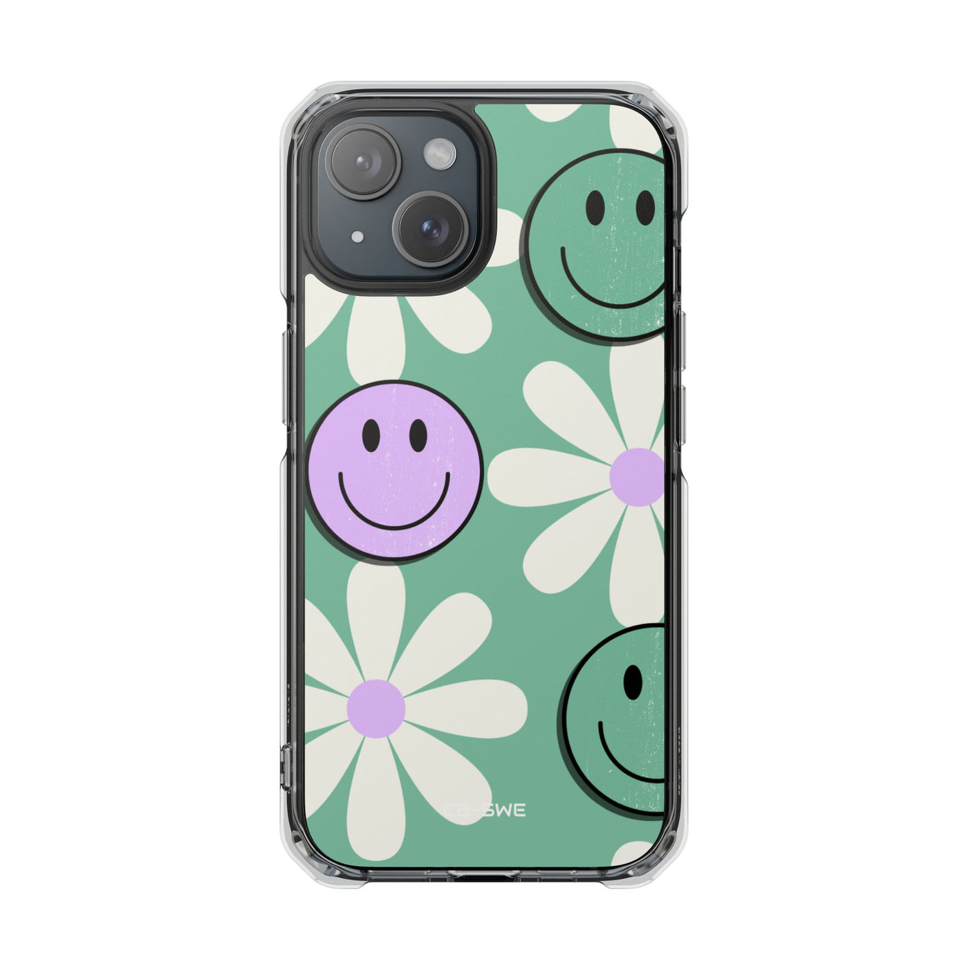 Playful Retro Blooms iPhone Case - Impact