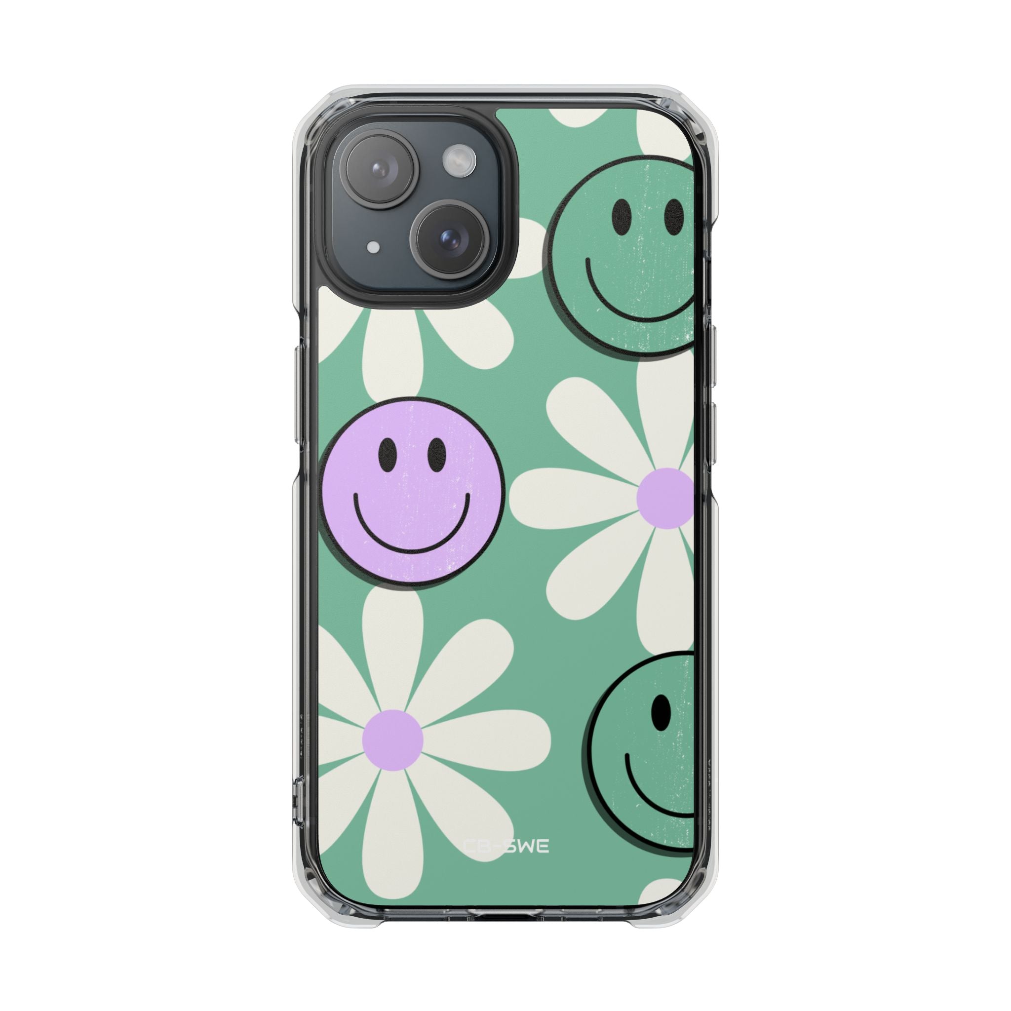 Playful Retro Blooms iPhone Case - Impact