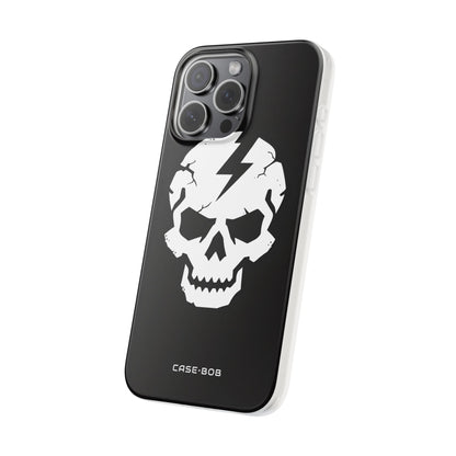 Lightning Skull iPhone 15 Pro Max Case - Soft