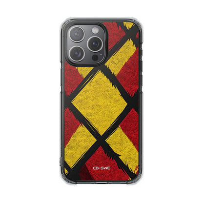 Dynamic Geometric Energy iPhone Case - Impact