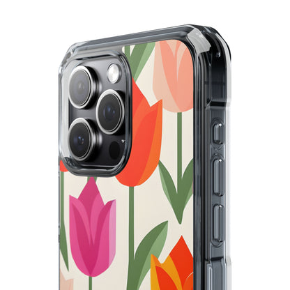 Vibrant Tulip Array iPhone Case - Impact