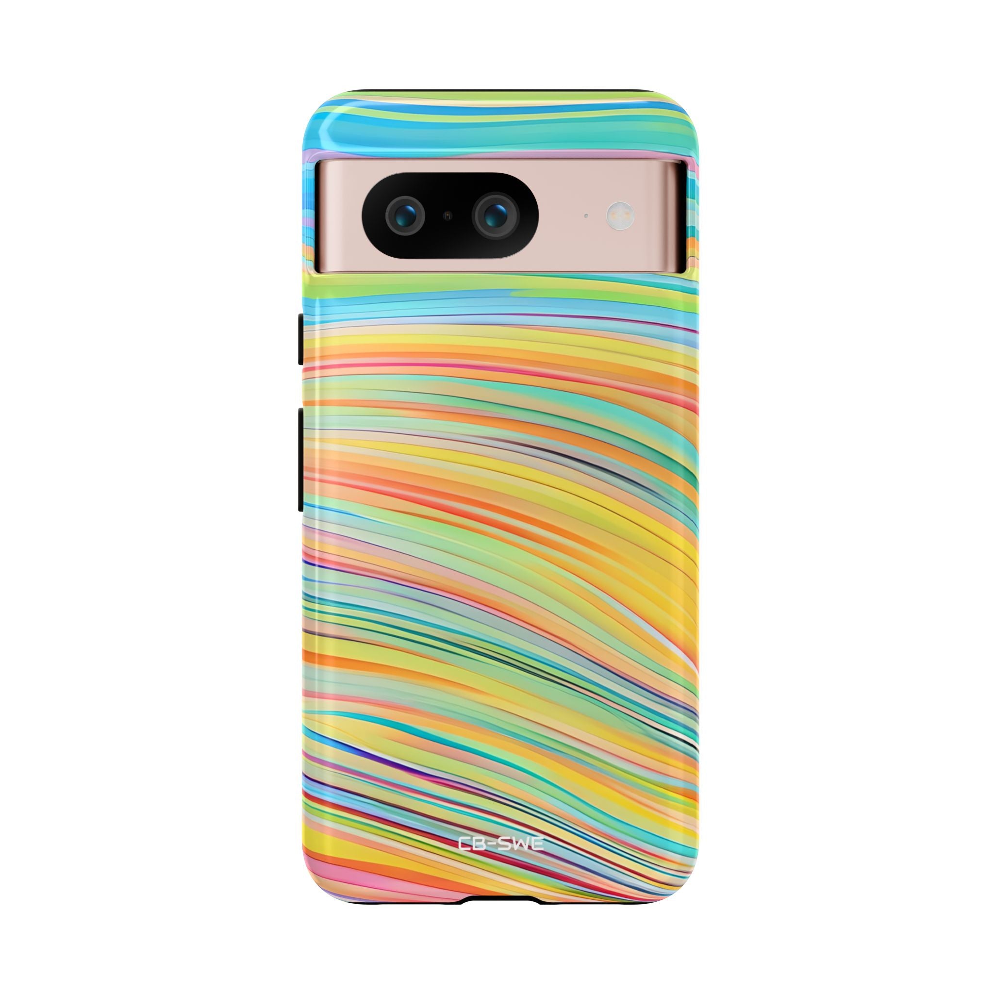 Vibrant Rhythmic Waves - Google Pixel Case