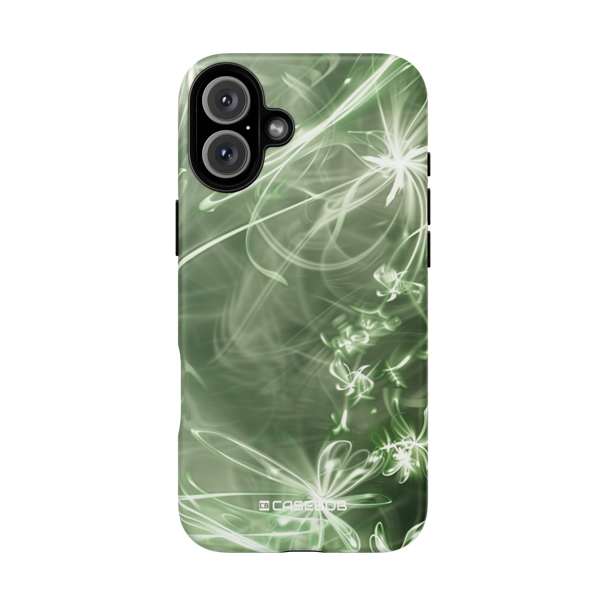 Ethereal Green Flow Art - for iPhone 16