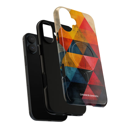 Geometric Energy - Tough + MagSafe® iPhone 16 Phone Case