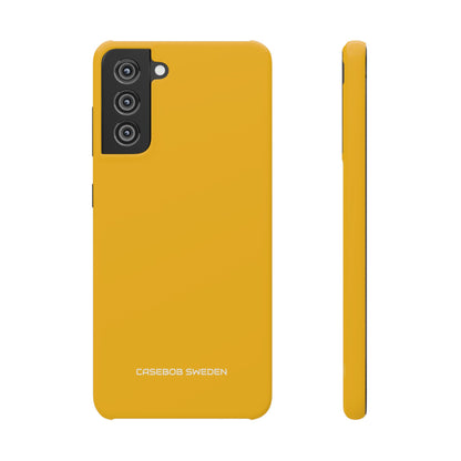 Amber Yellow - Slim Samsung S21 Phone Case