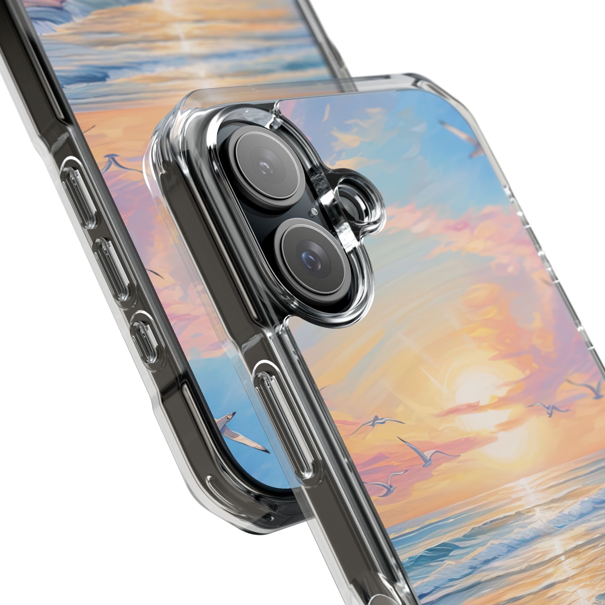 Waves Embrace Shore iPhone Case - Impact