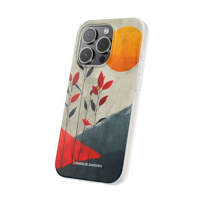 Gray Sunscape - Flexi iPhone 15 Phone Case