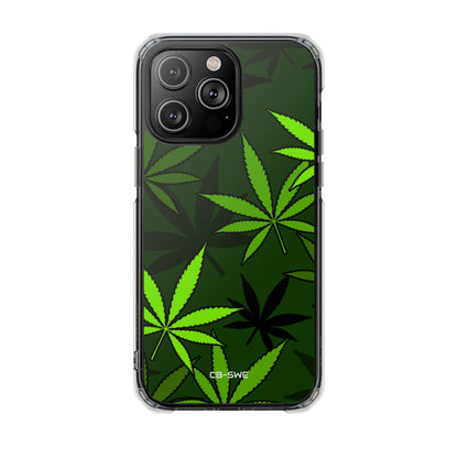 Green Leaf Symmetry iPhone Case - Impact