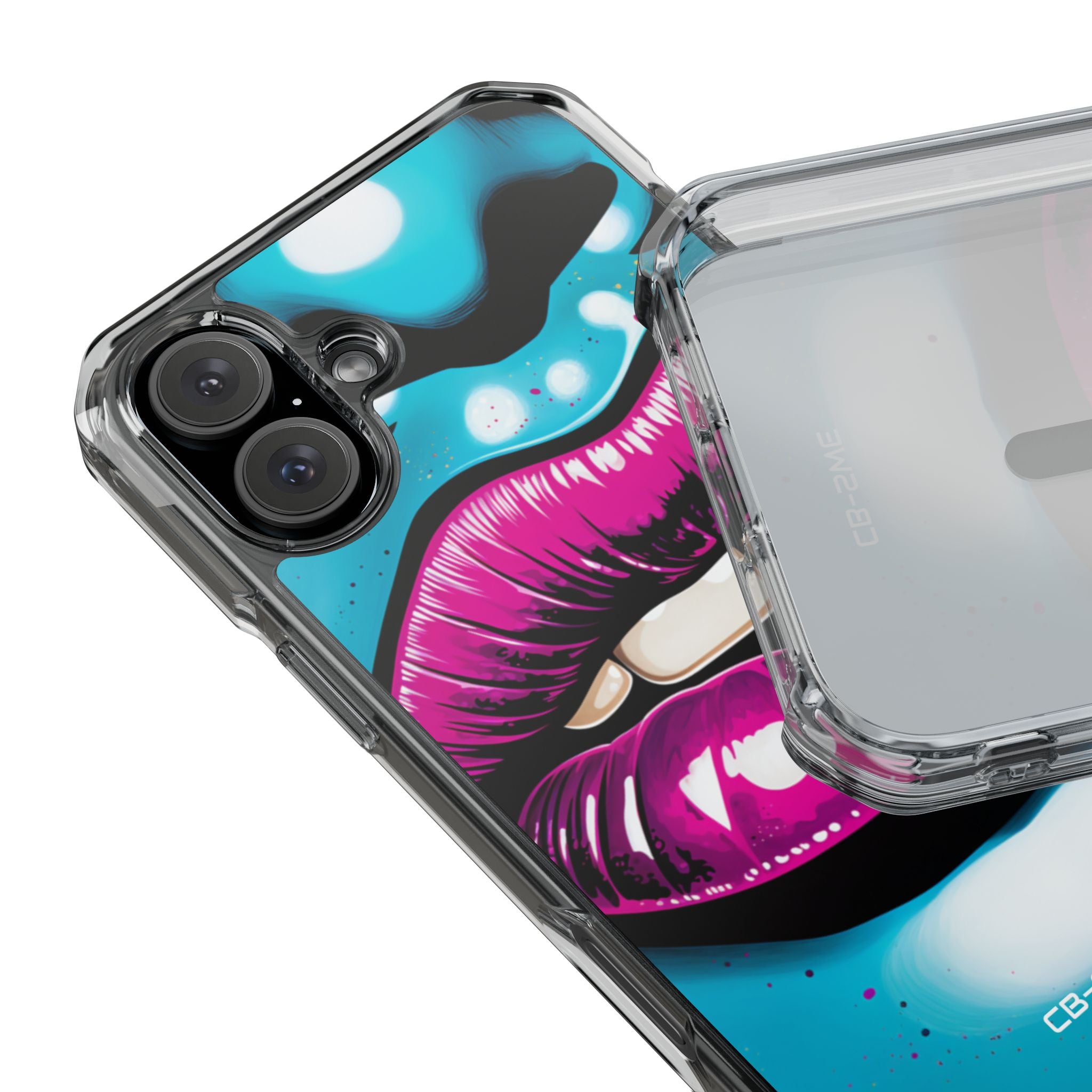Vivid Lips Contrast iPhone Case - Impact
