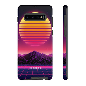 Retro Futurism Art iPhone Case |Tough|