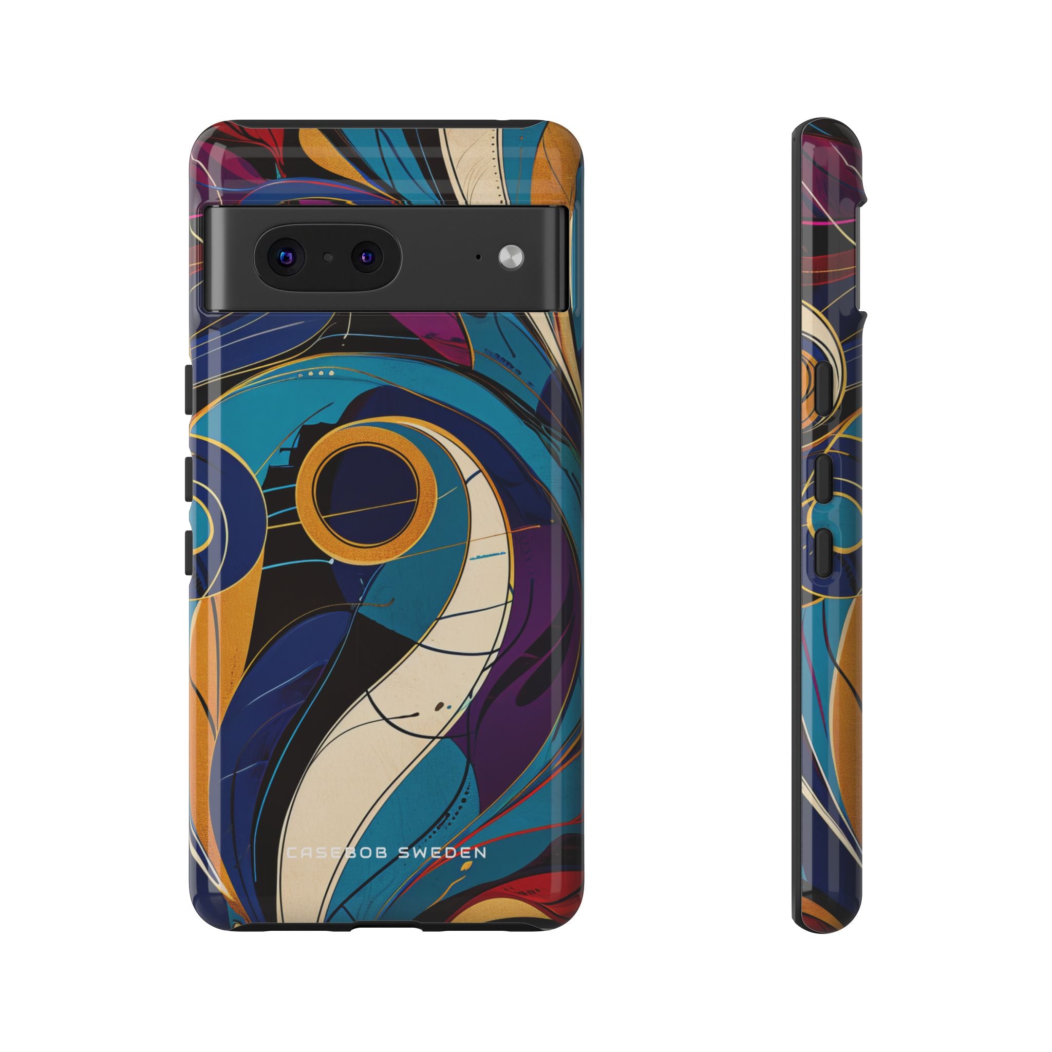 Vintage Vortex Harmony Google Pixel 7 - Tough Phone Case