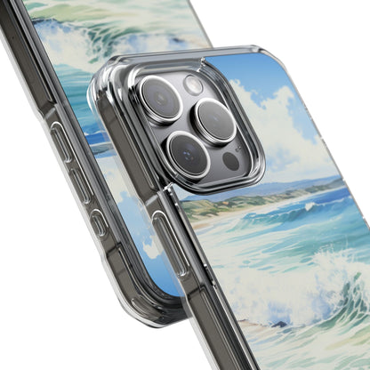 Foamy Wave Breeze iPhone 15 Pro Max Case - Impact