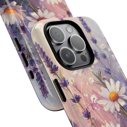 Daisy Lavender Bloom iPhone 15 Pro Case - Tough+