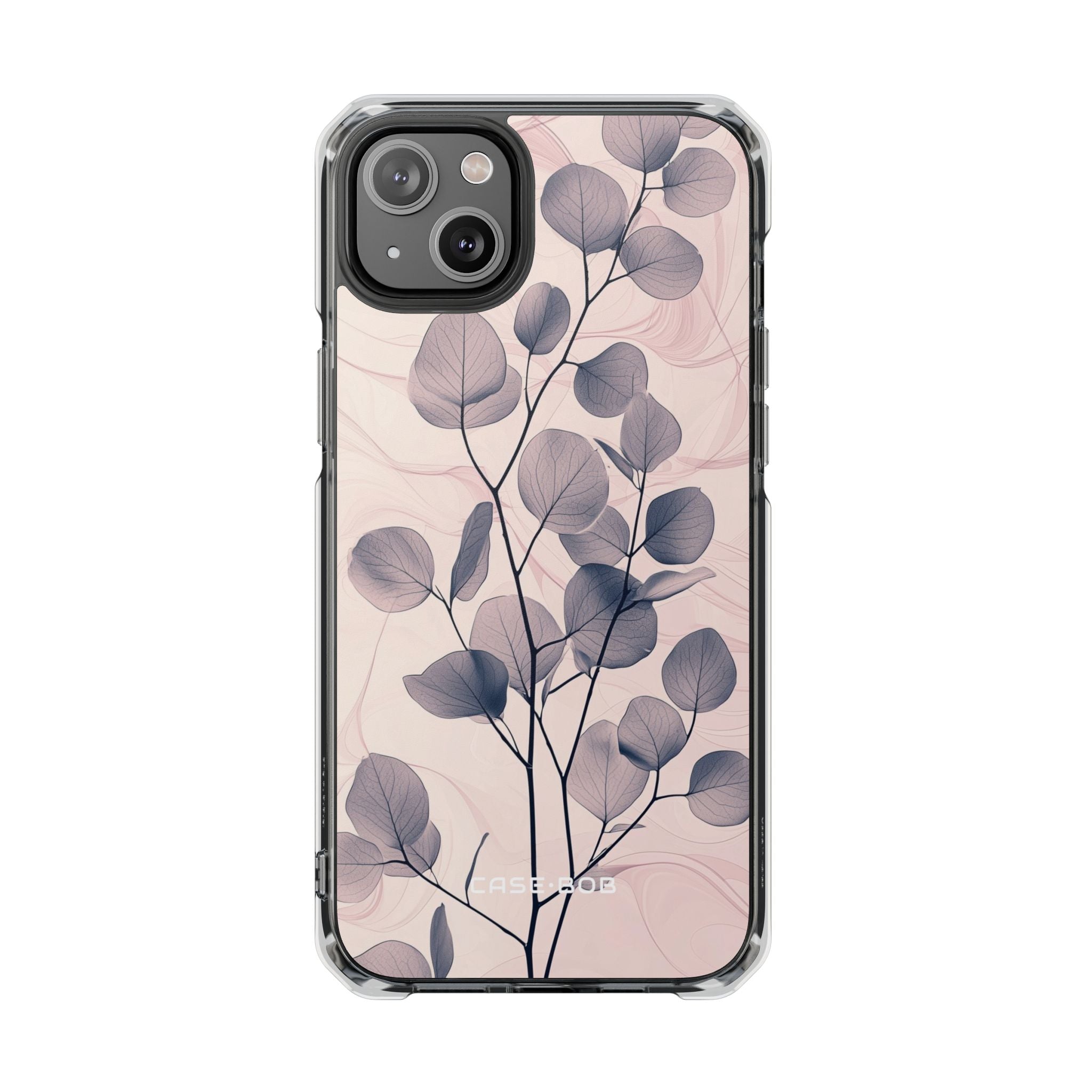 Veined Leaf Whisper iPhone 14 Plus Case - Impact