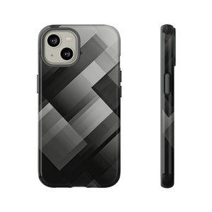 Gradient Grey Shades - Protective Phone Case