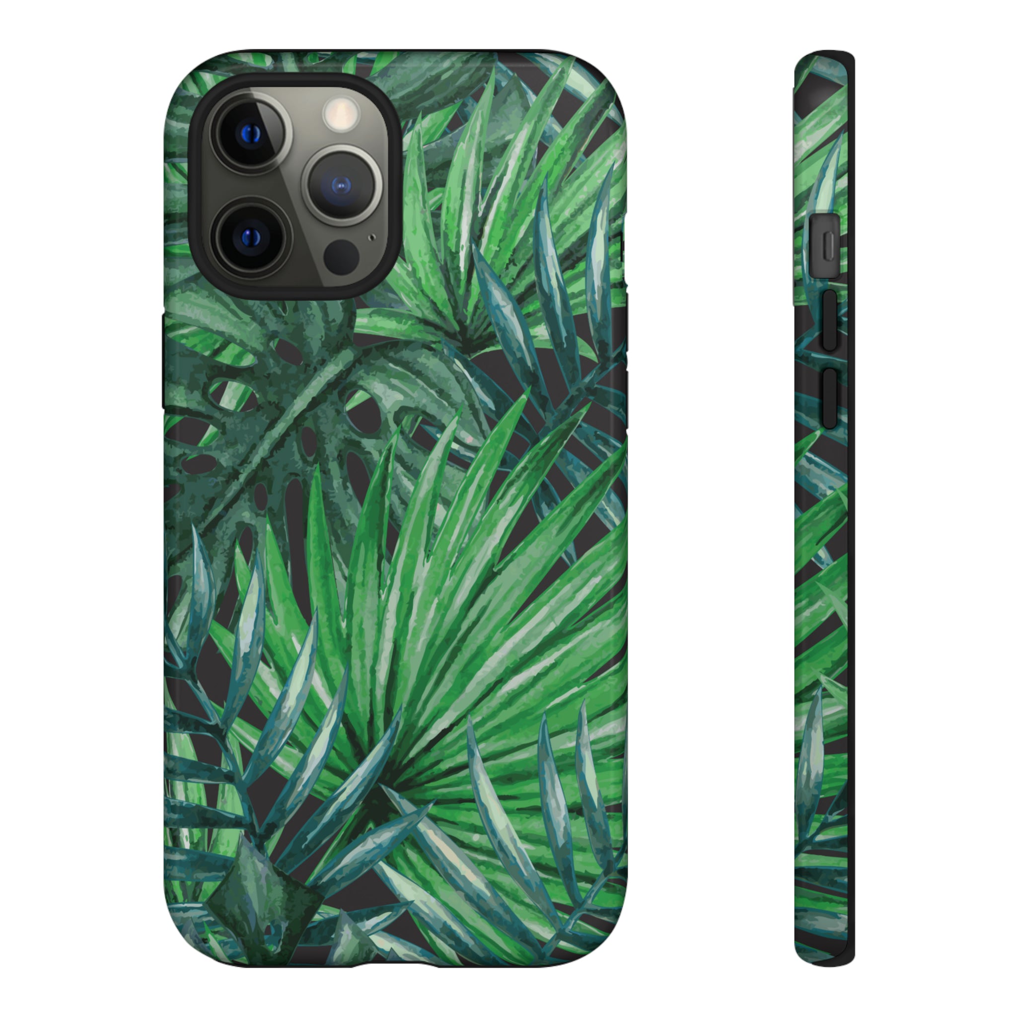 Watercolor Tropical Palm - Protective Phone Case