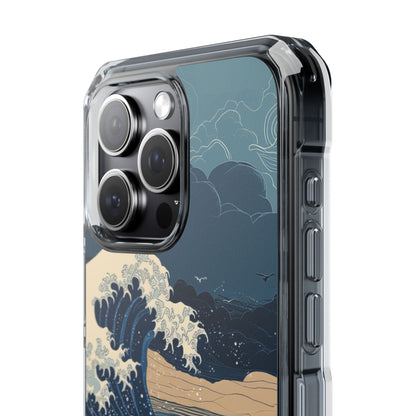 Cresting Blue Wave iPhone 15 Pro Max Case - Impact
