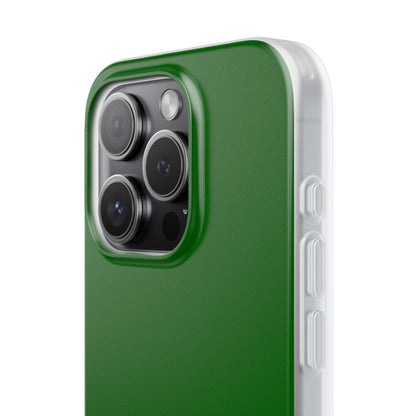 Dark Green iPhone 15 - Flexi Phone Case