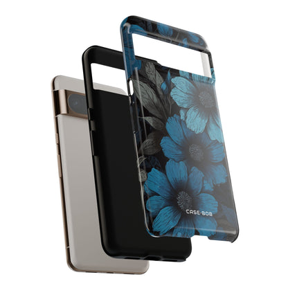 Blue Petal Radiance Google Pixel 8 Pro Case - Tough