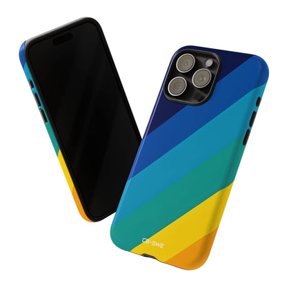 Diagonal Color Spectrum - iPhone Case