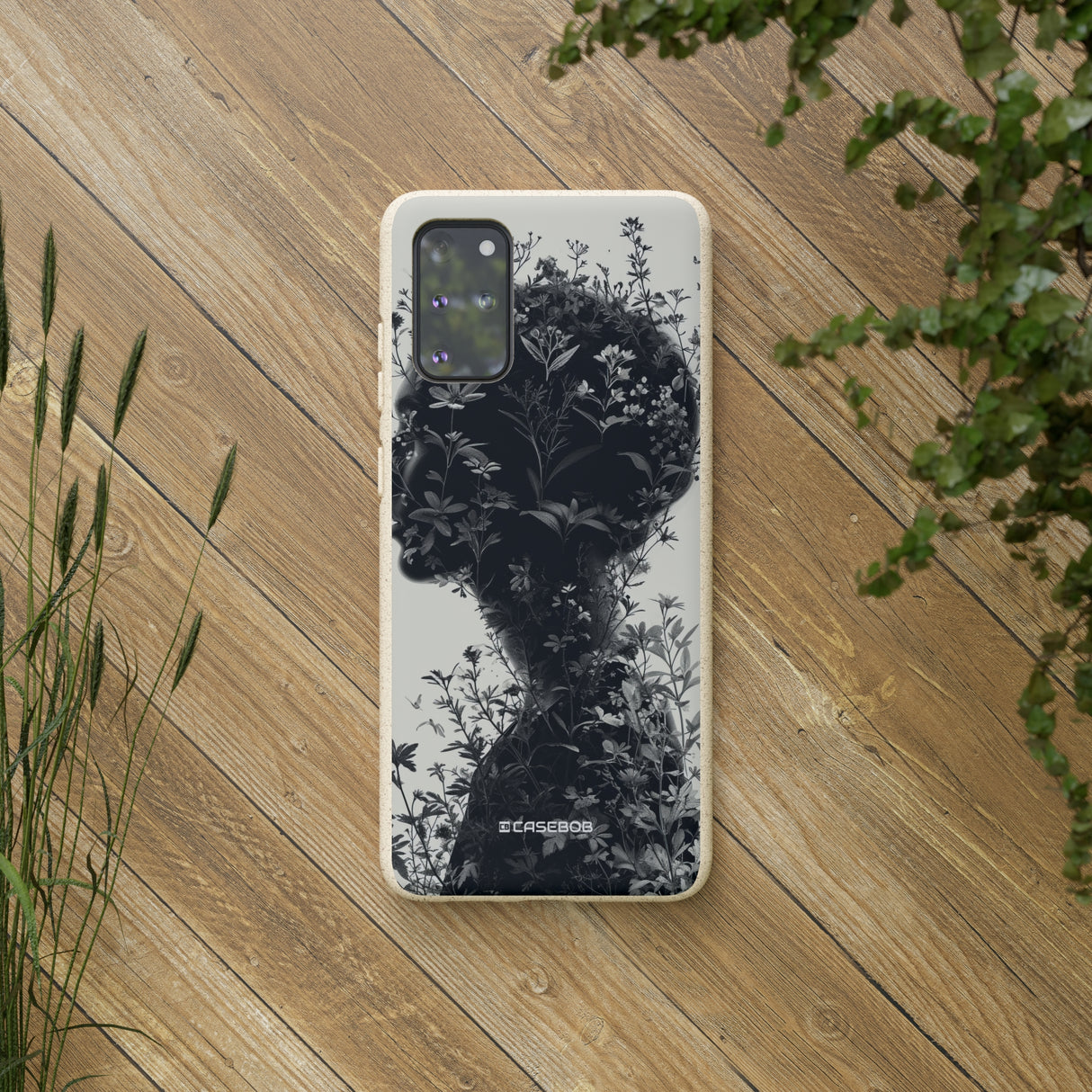 Botanical Silhouette Essence | Biodegradable Phone Case