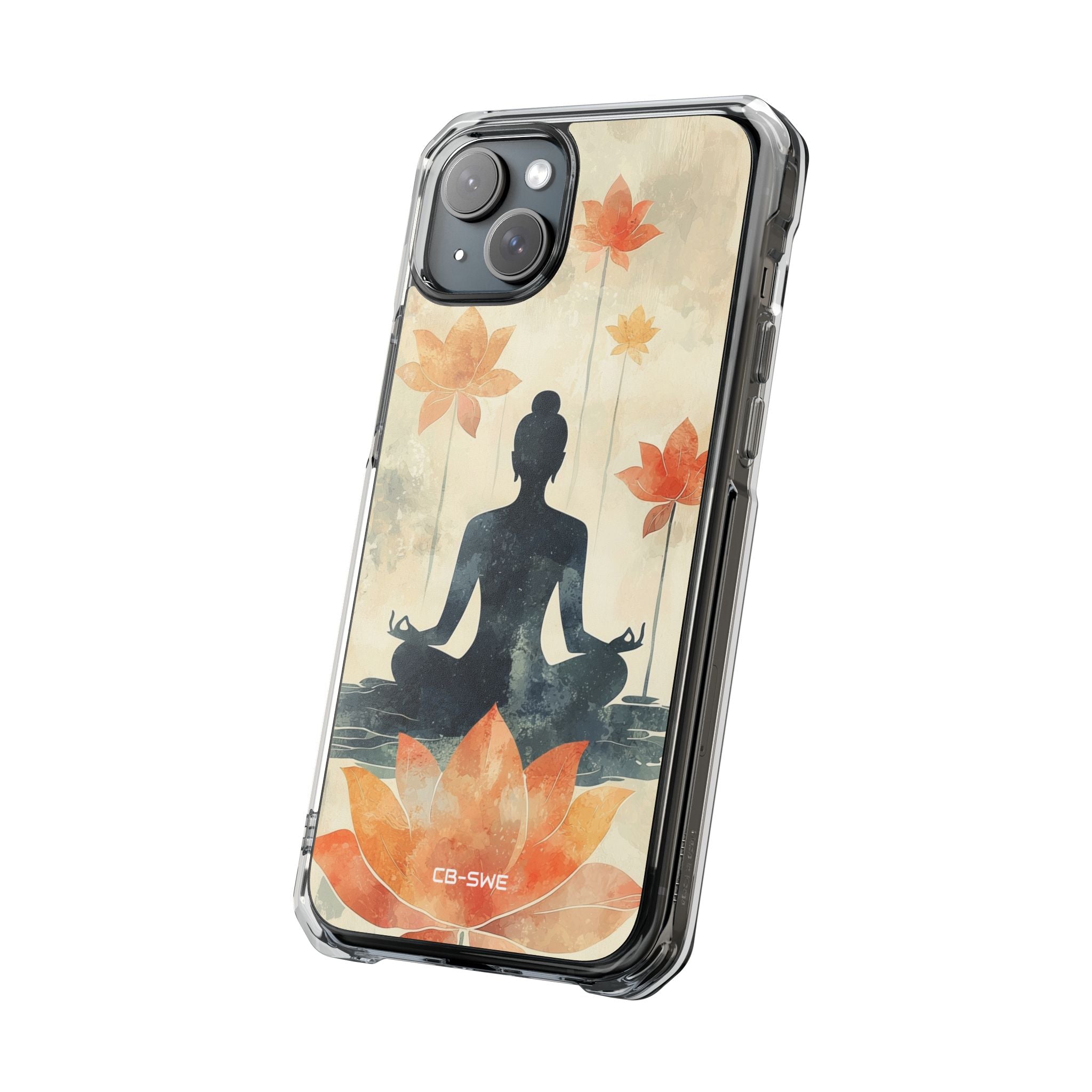 Lotus Blooms Surround iPhone Case - Impact