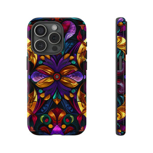 Gothic Stained Glass Majesty - Protective Phone Case